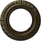 Ekena Millwork Claremont Ceiling Medallion (Fits Canopies up to 7"), 10 5/8"OD x 5 3/4"ID x 1/2"P, Green Gold CM10CLGGS - alternate 1